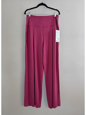 Lululemon Align Palazzo Pant RegularBurgundy Bay Size 12 NWT